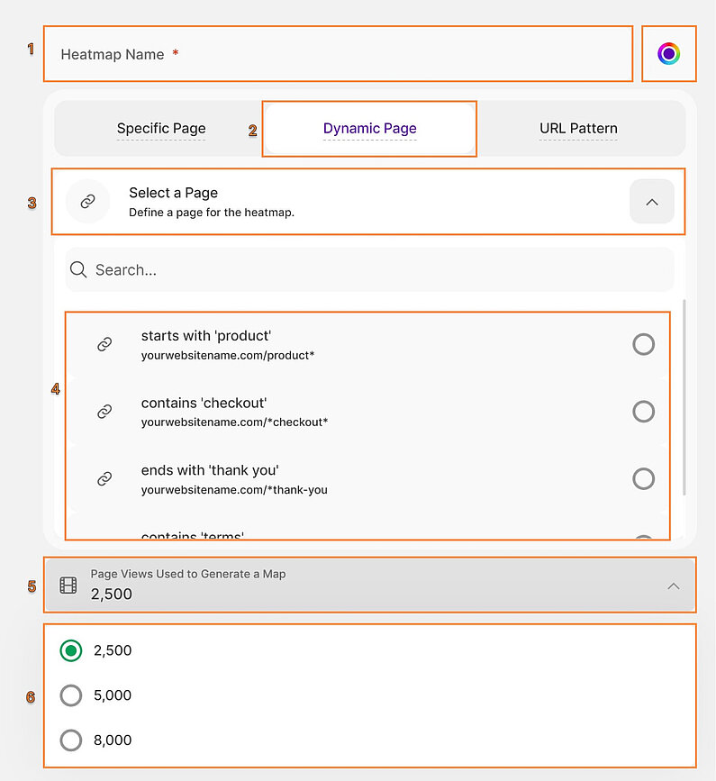 Create Heatmaps Using Dynamic Pages Create Heatmaps Using Dynamic Pages