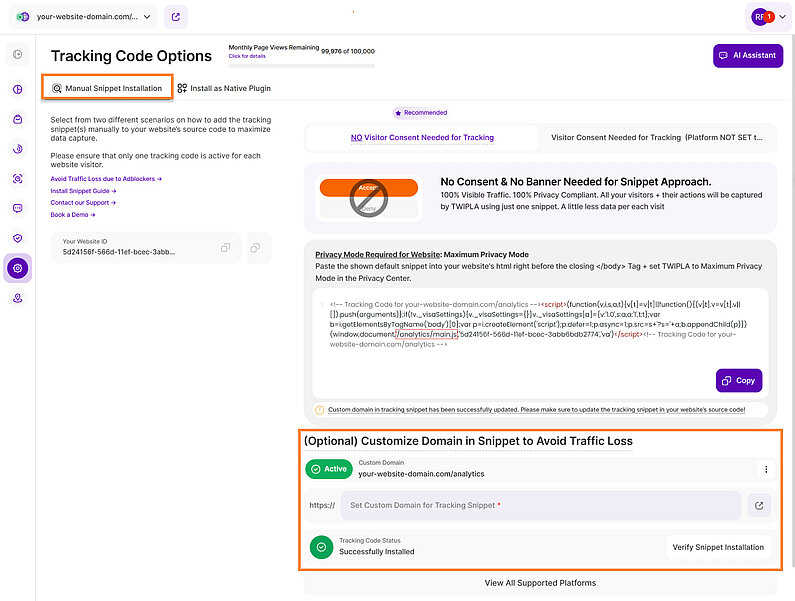 Configuring Custom Domain Using Same Website Domain Configuring Custom Domain Using Same Website Domain